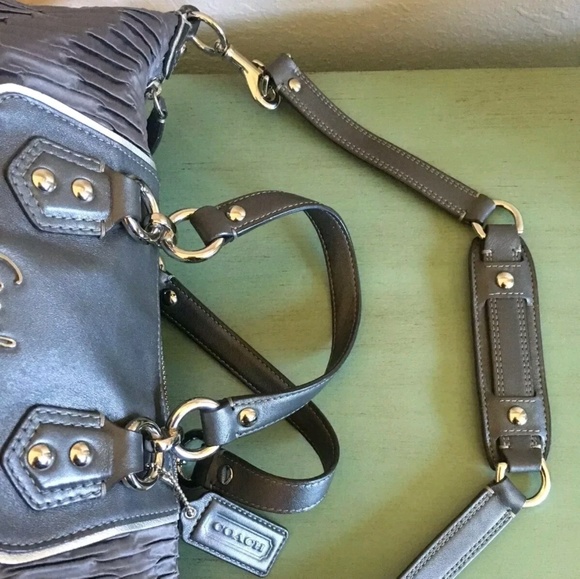 Coach Ashley Sateen Handbag - Picture 3 of 8